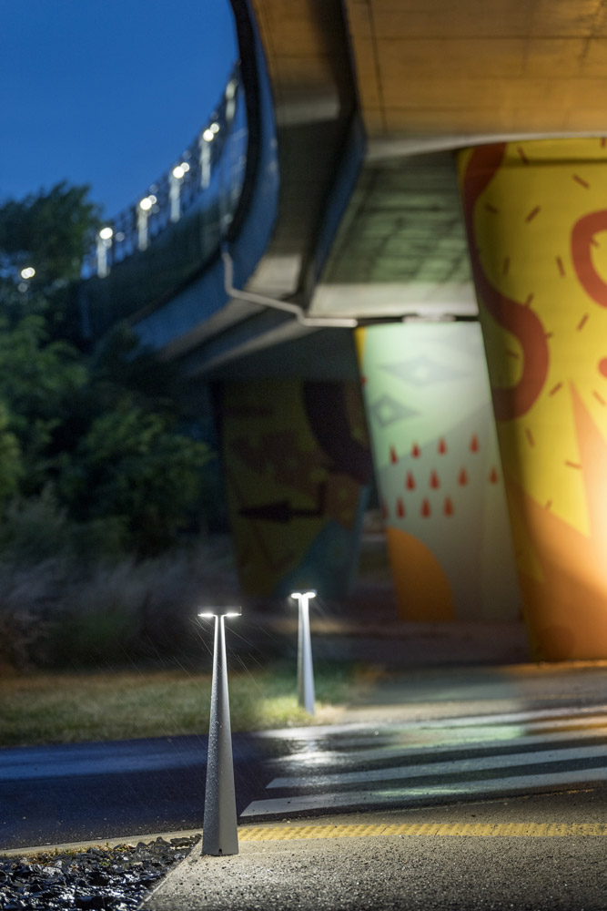 1640519 Мобильный светильник Platek BLEND Paletto  BLEND H. 300 mm - 8 LED 3000K diffuse  - Вид №11