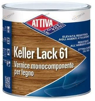 ATTIVA Однокомпонентный масляно-синтетический прозрачный лак. блестящий Smalti e pitture sun-id-1436818