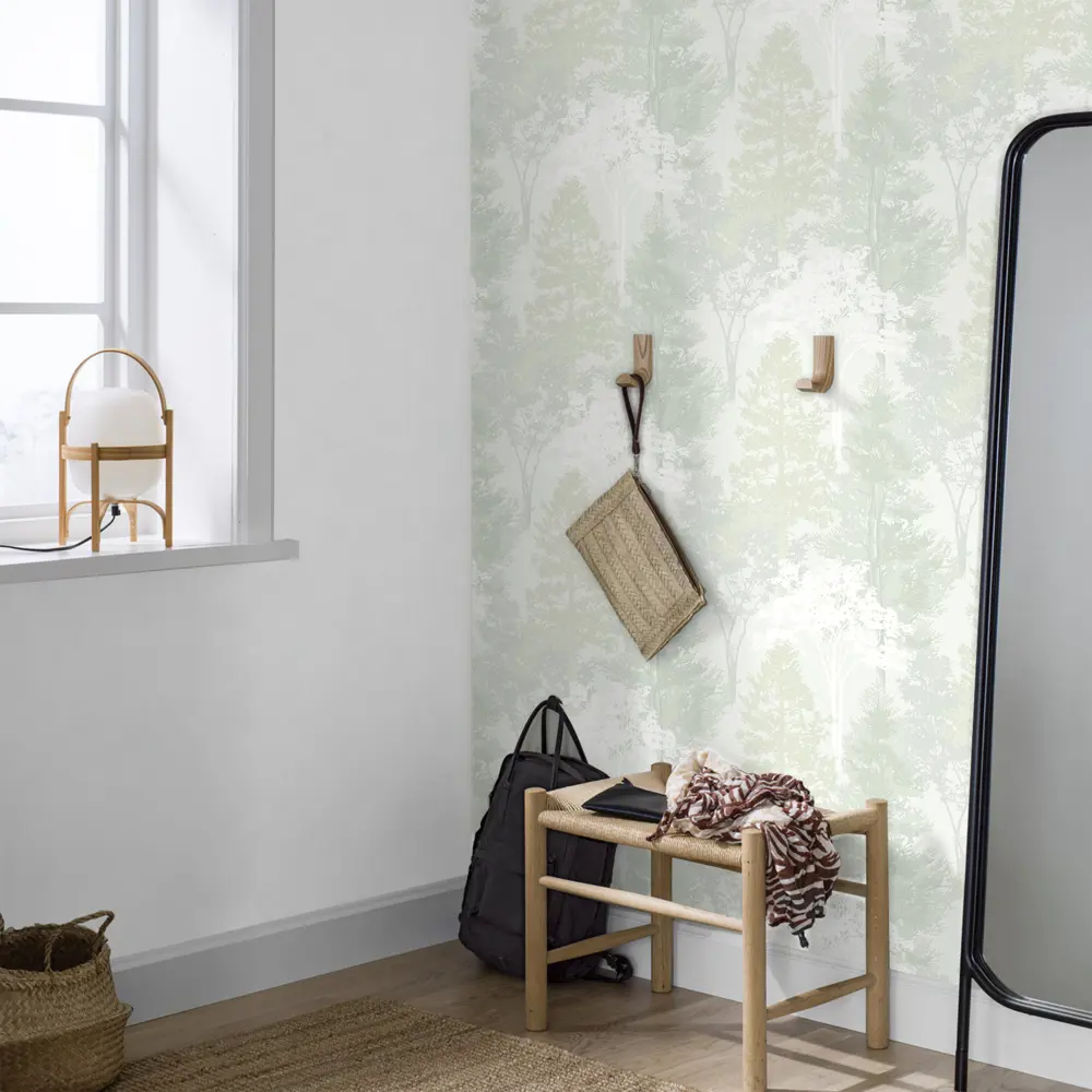 Обои флизелиновые Erismann Пленэр зеленые 1.06 м 61056-04 STLM-2203133 - Вид №2