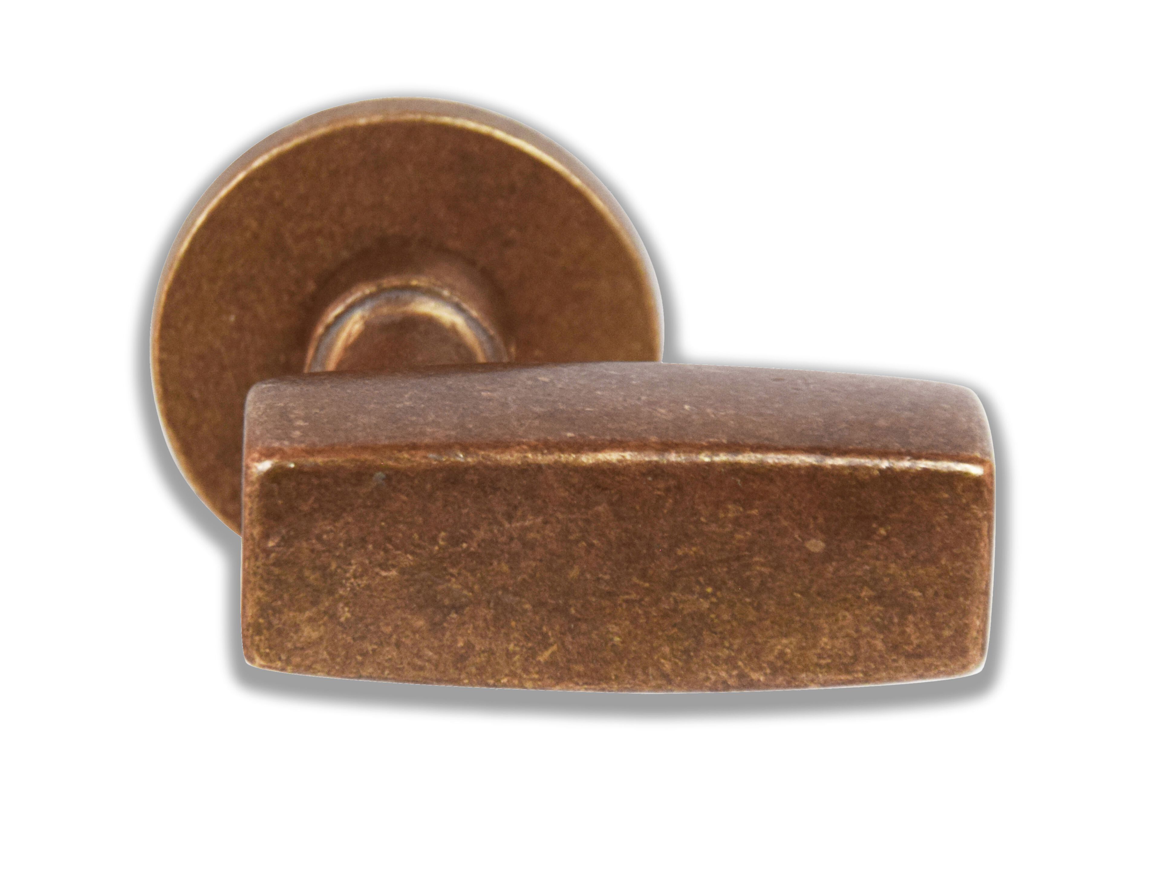 Бронзовая ручка на розетке GIARA ART DESIGN-BRONZE Langhe ARCH-00149567