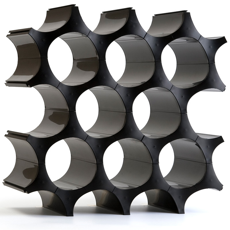 QL10031-BK Органайзер wine cell черный Qualy  - Вид №1