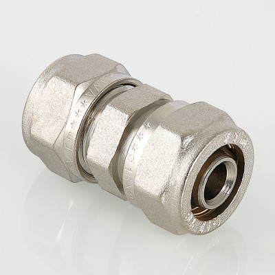 VTm.303.N.003232 Фитинг обжимной прямой Valtec 32 мм  - Вид №1