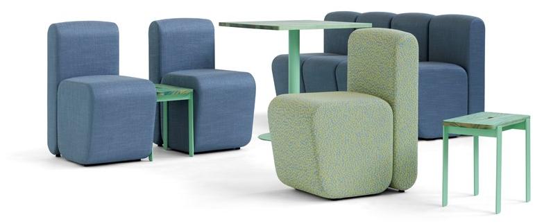 Blå Station Модульное тканевое кресло на контракт Bob Bla Station sun-id-1370502 - Вид №19