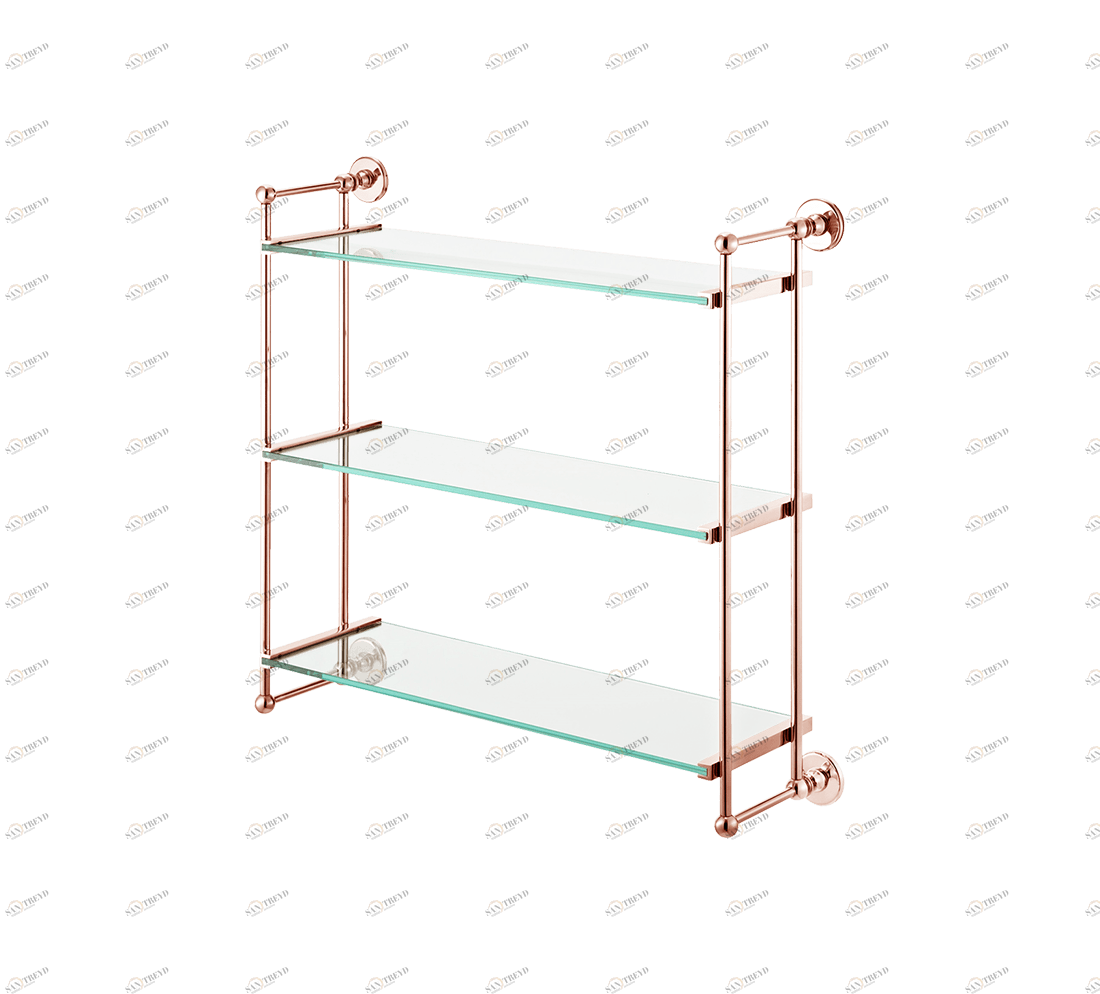 Gentry Home Керамический держатель стакана Queen Розовое золото GH102881