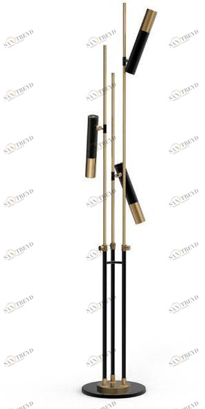 Delightfull Торшер из латуни Ike sun-id-1401333