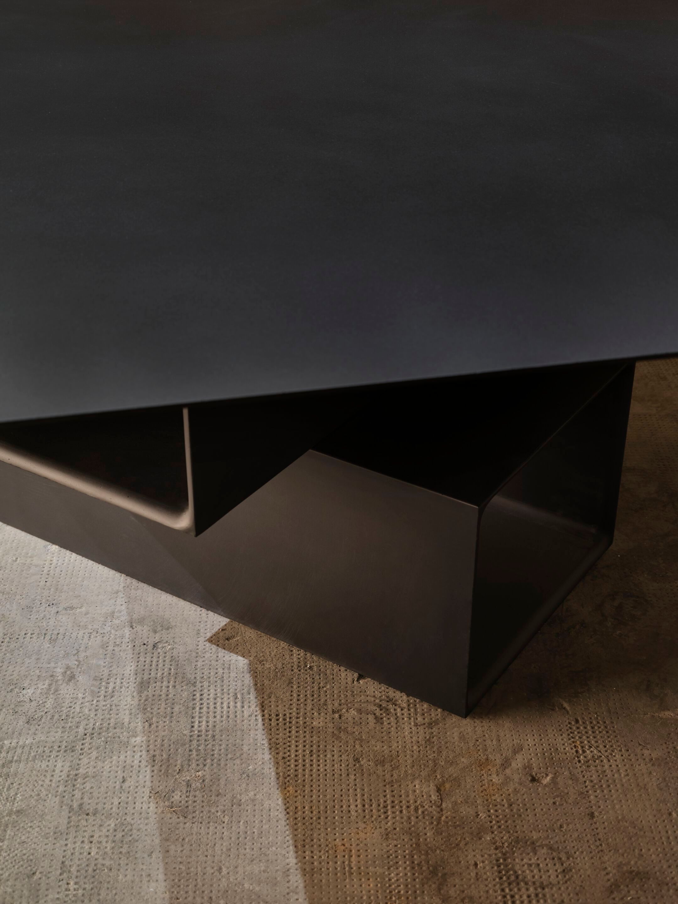 Бетонный квадратный стол PULKRA плакат ARCH-00062328 - Вид №6