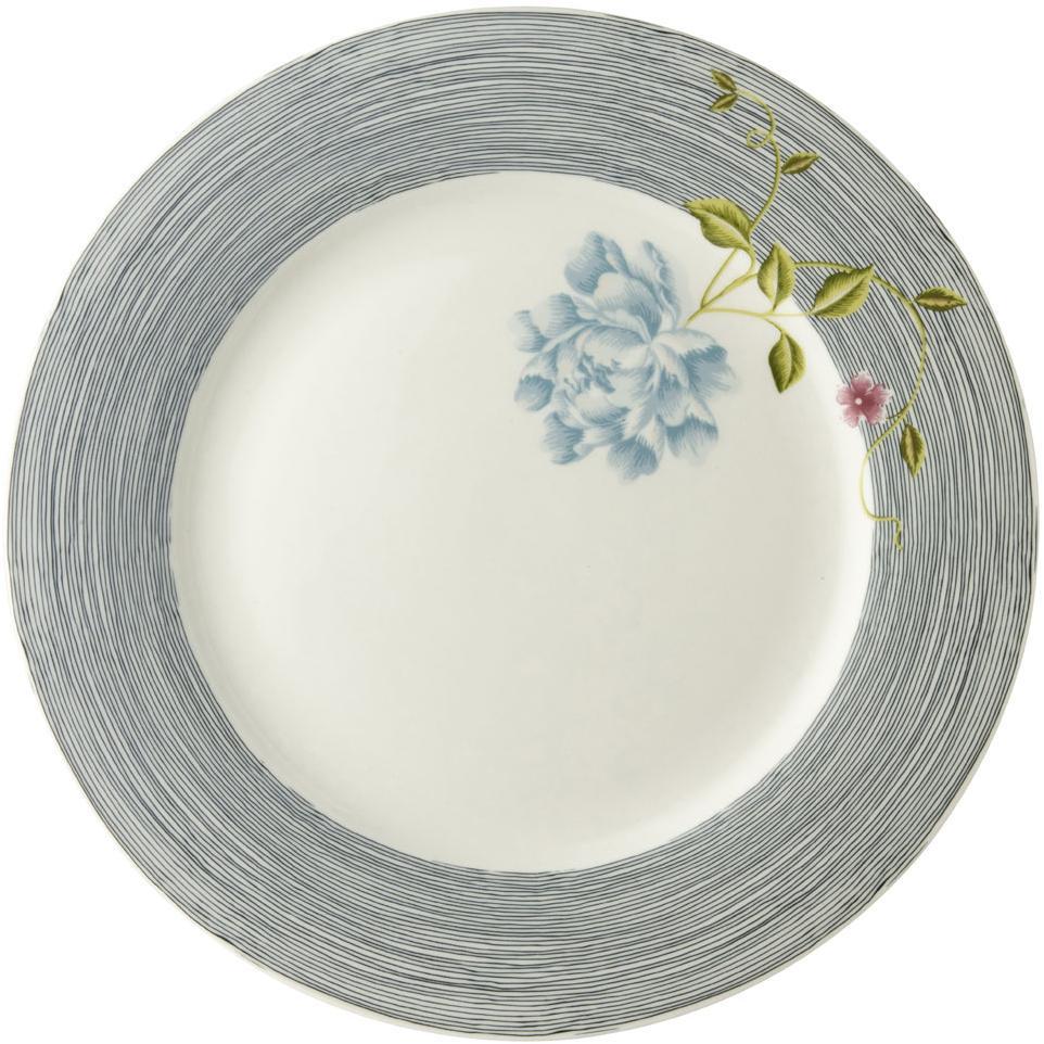 Тарелка Laura Ashley Midnight Pinstripe , 26 см 180457