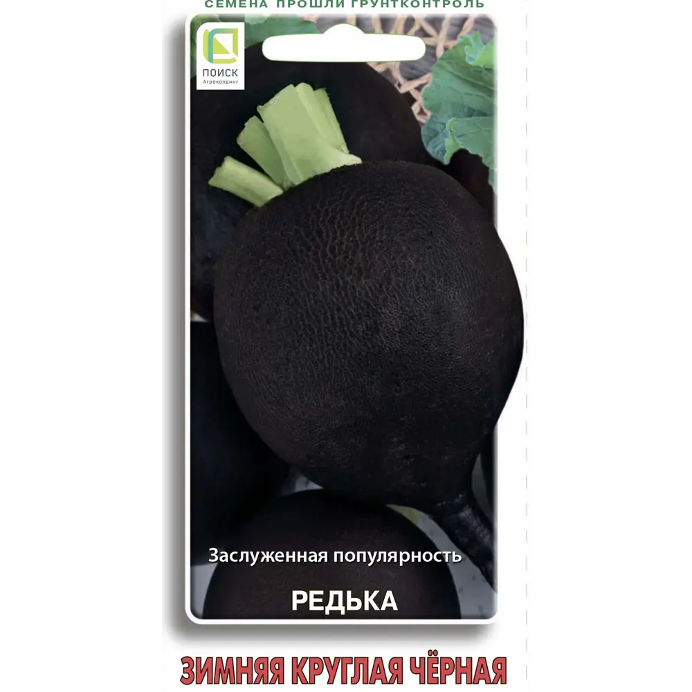Семена овощей Поиск редька Зимняя круглая черная STLM-2039333