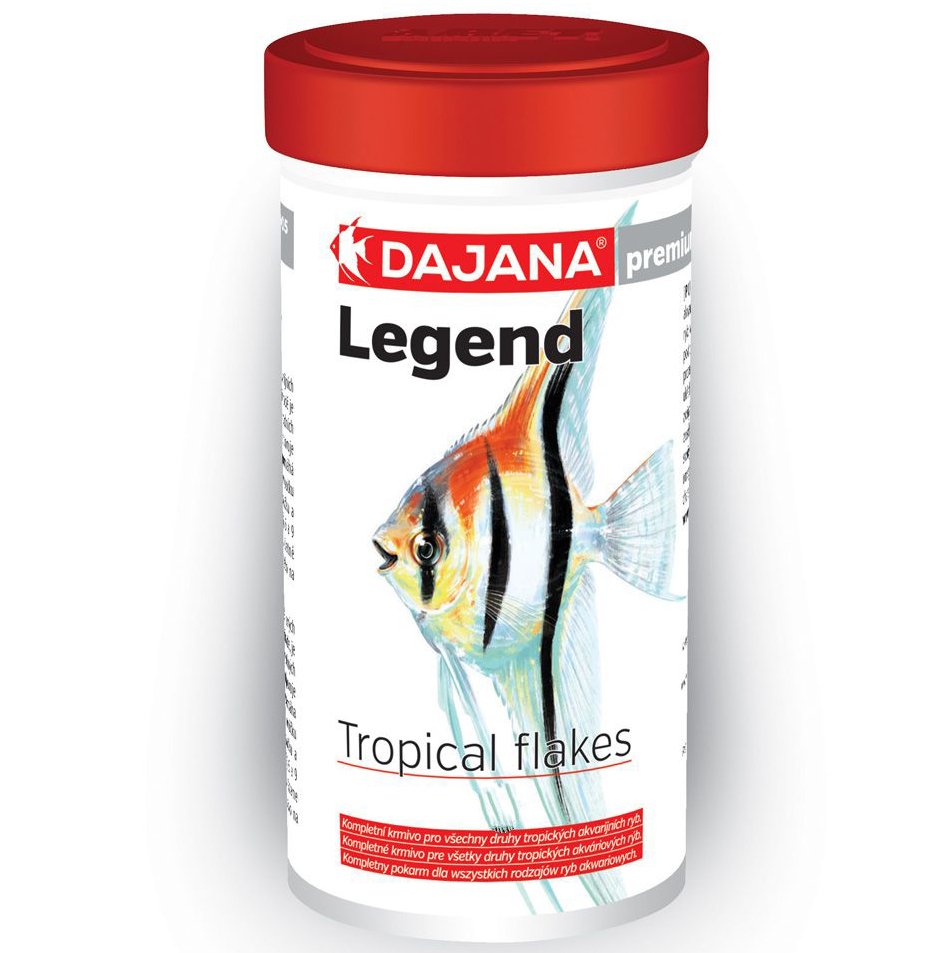 ПР0045374 Корм для рыб Legend Tropical Flakes Хлопья для всех видов рыб 100мл DAJANA 