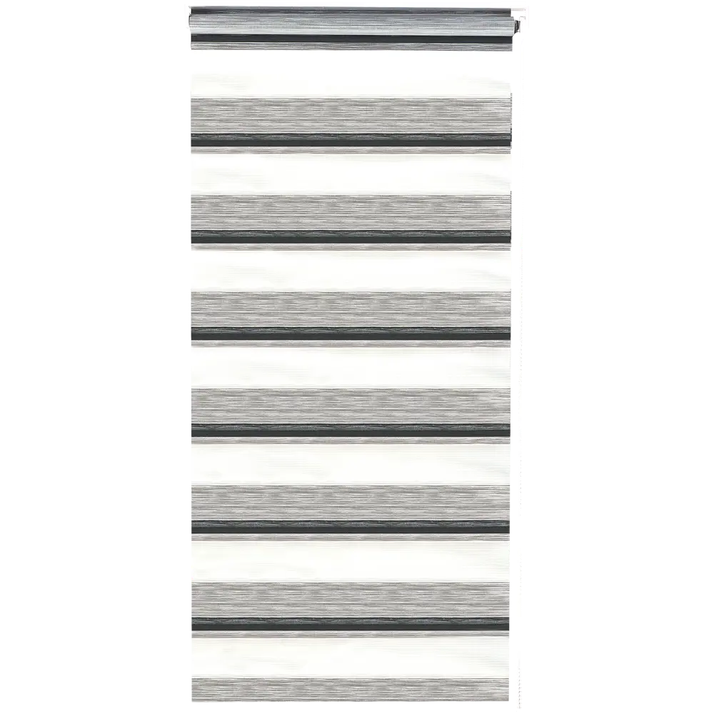 Штора рулонная день-ночь Лечче 40x160 см серая MIAMOZA STLM-2020112