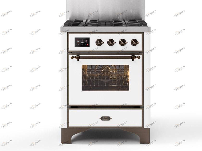 Ilve Отдельностоящая стальная кухня Majestic M07n Santreyd