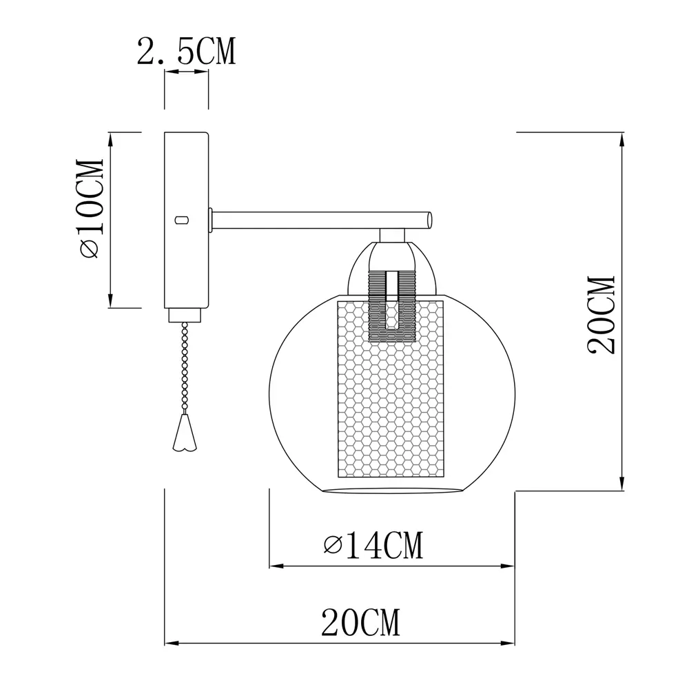 Бра Arte Lamp Manchester — элегантное настенное освещение в современном стиле 89364909 STLM-0930386 - Вид №9