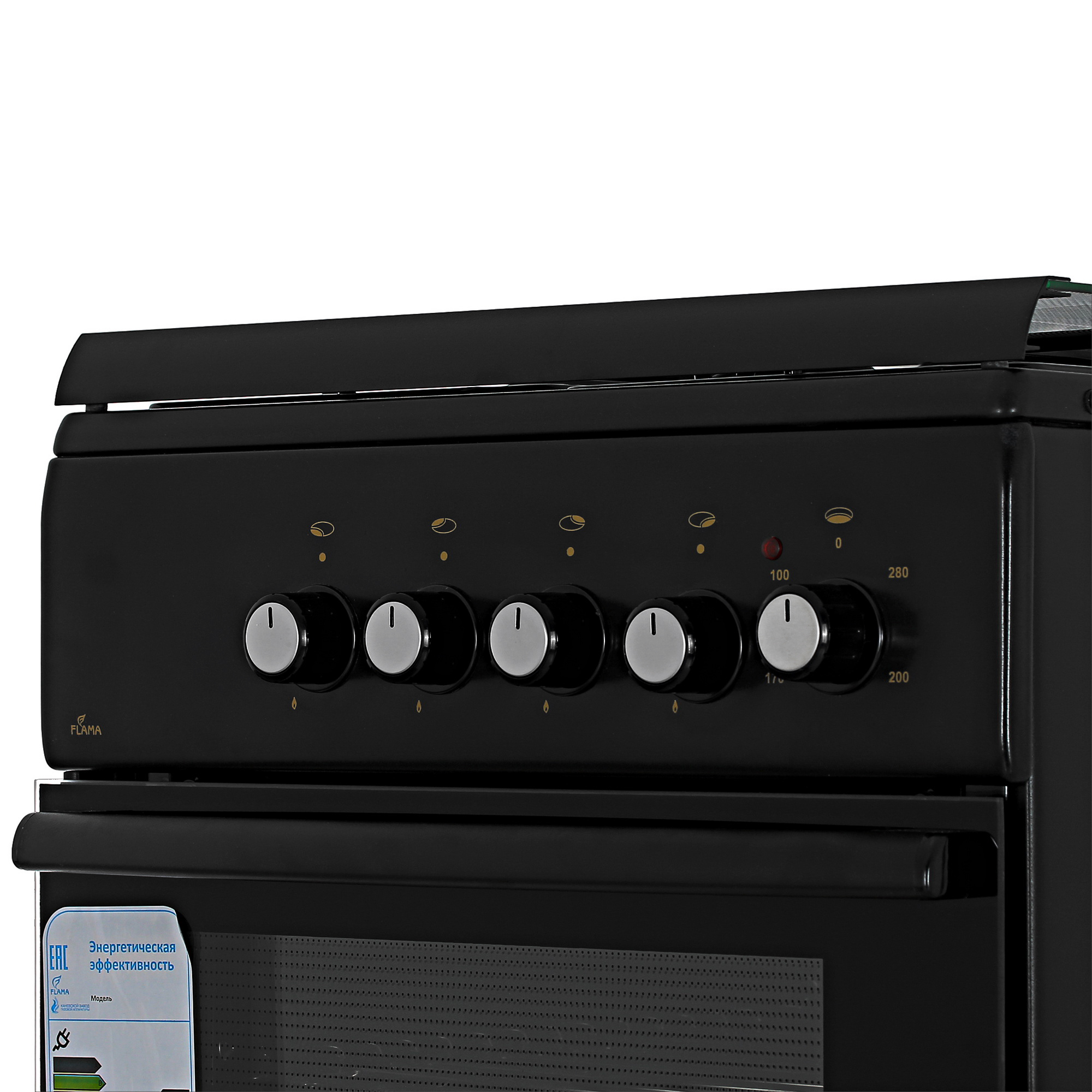 5305305 Комбинированная плита Flama L FK 1412 черный Flama group STDN-0016195 - Вид №3