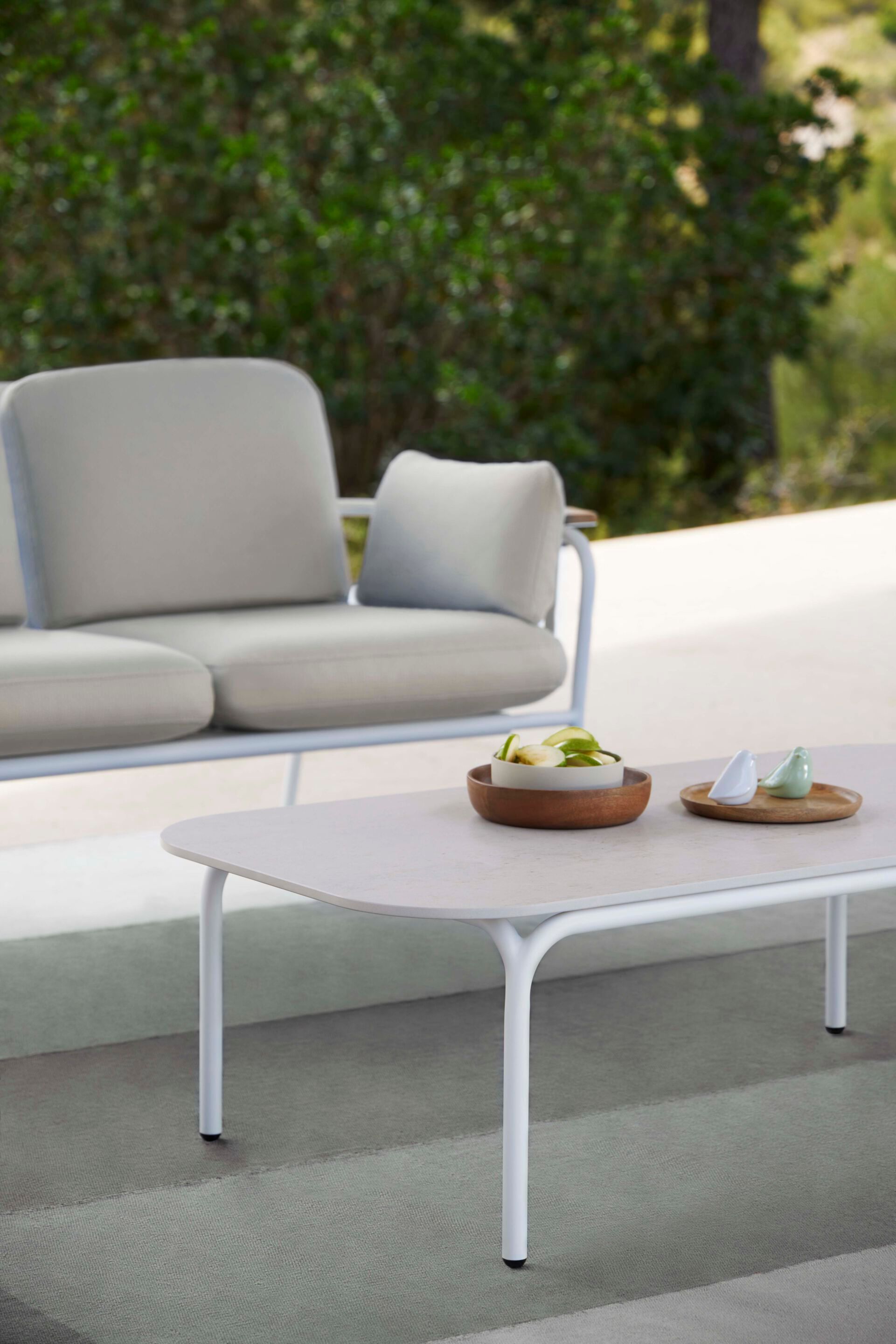 Фарфоровый прямоугольный садовый столик GANDIABLASCO ARCH-00109920 - Вид №11