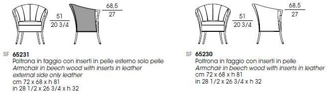 Giorgetti Кресло из ткани с подлокотниками Progetti sun-id-1354620 - Вид №4