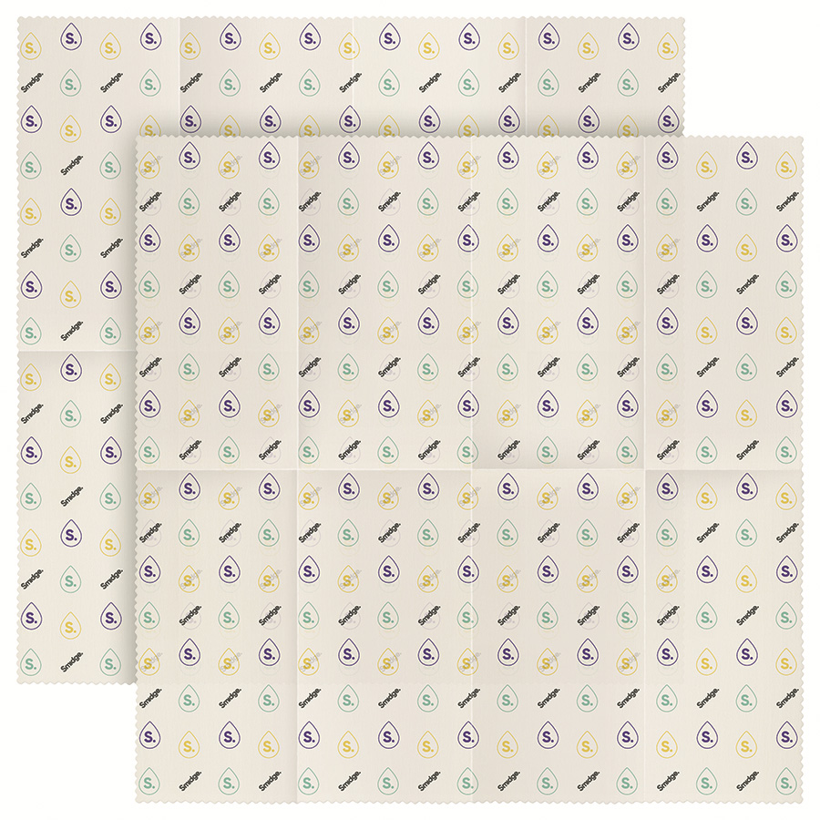 SMID82 Набор из 2 многоразовых оберток droplet пчелиный воск, большой Smidge 