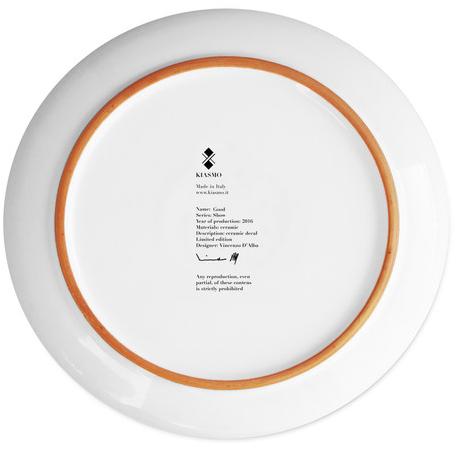 Kiasmo Керамическая тарелка Show sun-id-1427992 - Вид №2