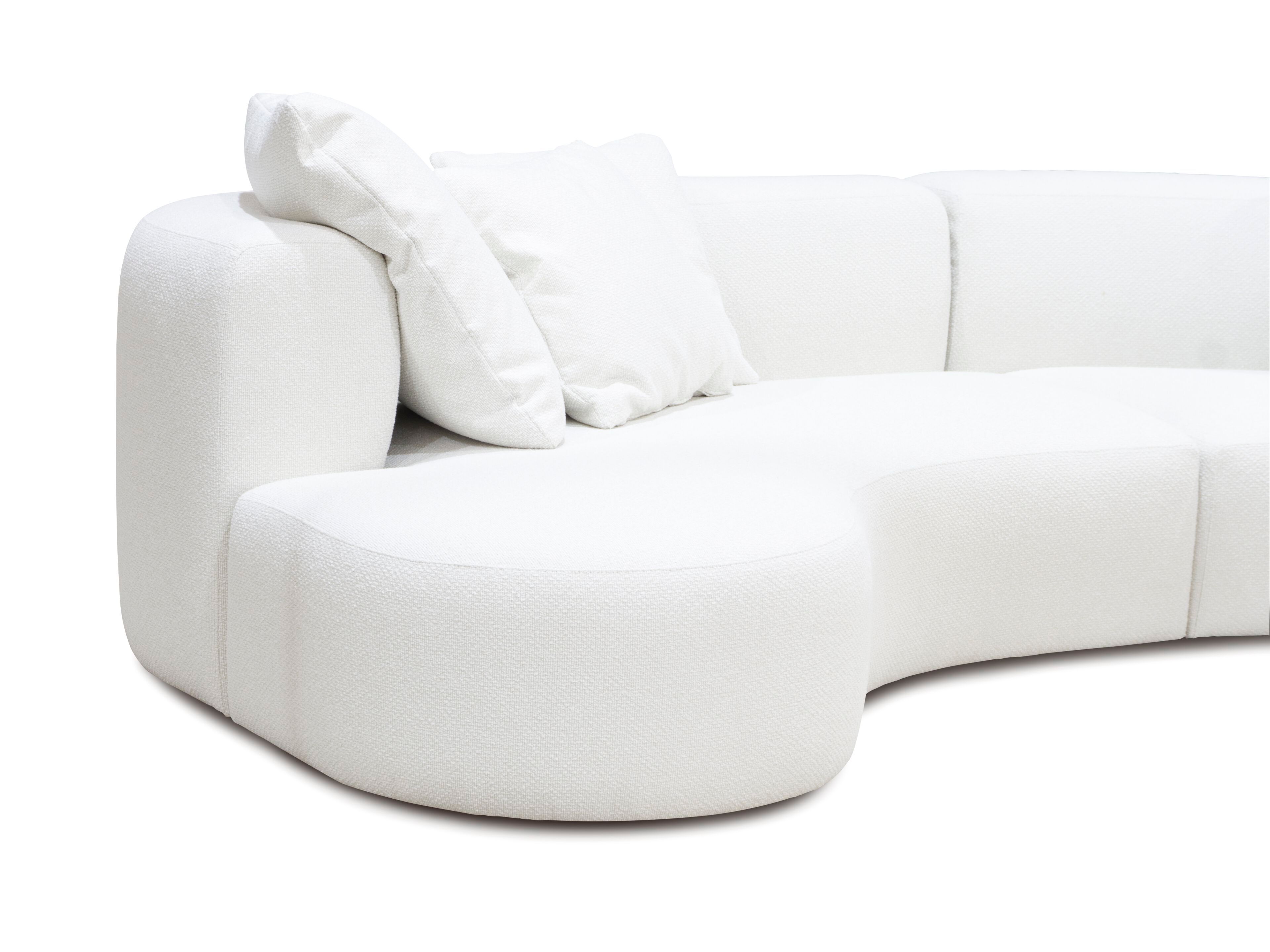 Изогнутый двухсторонний диван из ткани CREARTE COLLECTIONS LAB ORGANIC GAMMA ARCH-00065282 - Вид №3