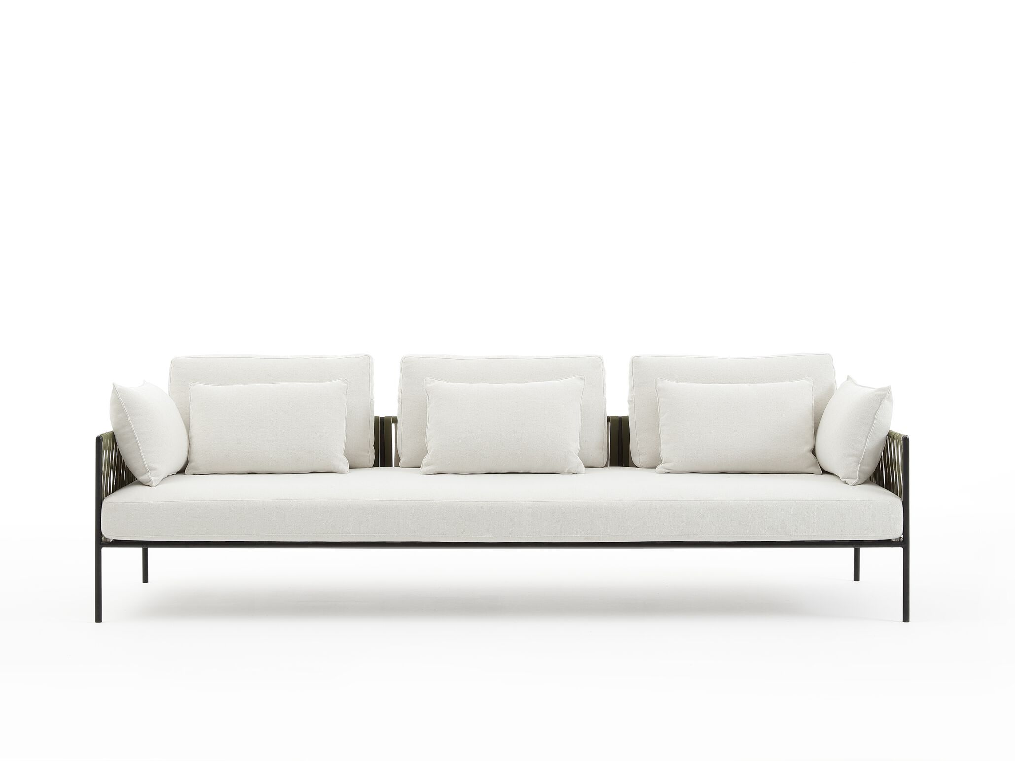 3-местный тканевый садовый диван Nodo Italia Zip ARCH-00045959 - Вид №2