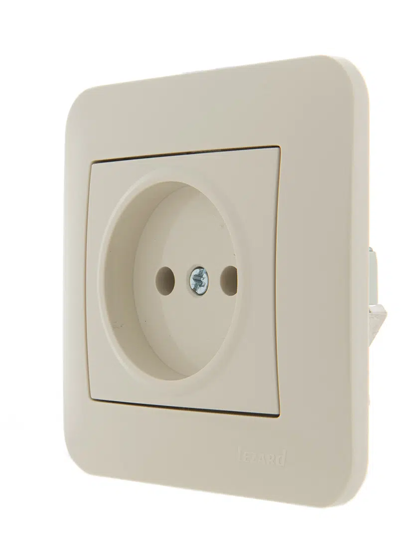 KARINA Розетка бз кремовый LEZARD 707-0388-121В - Вид №8