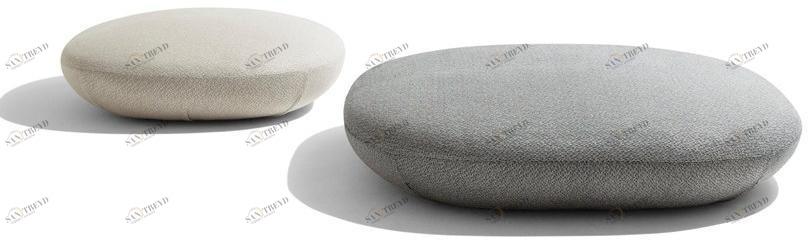 Giorgetti Съемный тканевый пуф Galet sun-id-1455577