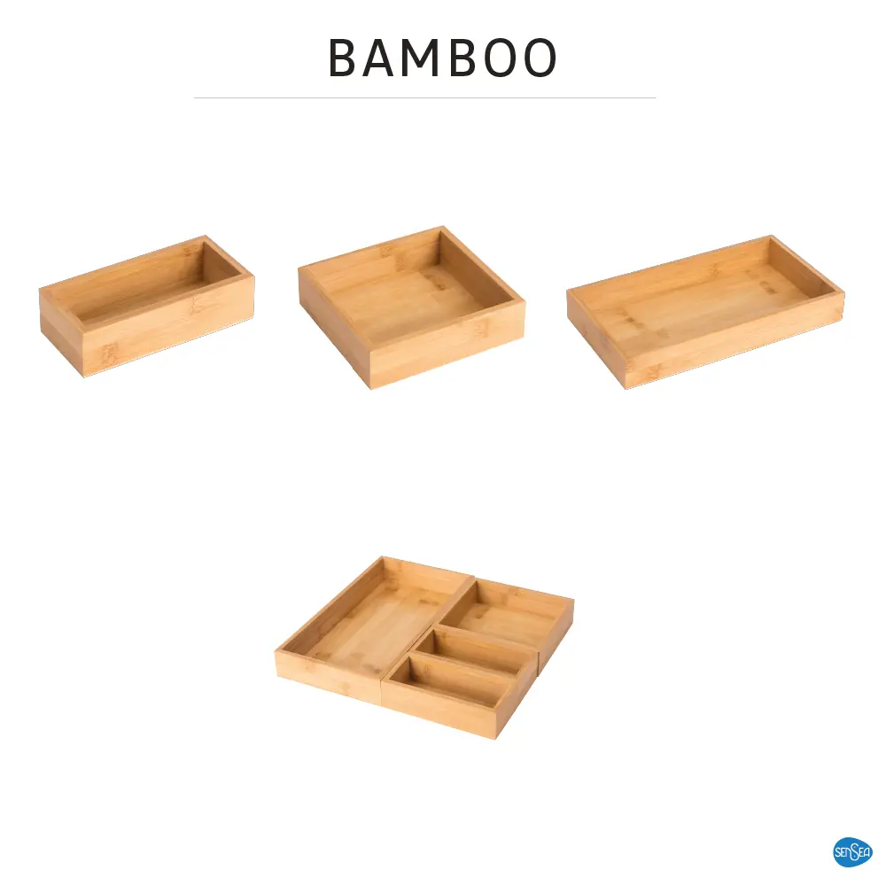 Органайзер Sensea Bamboo для ванной — стильное хранение мелочей 82779375 STLM-0035922 - Вид №7