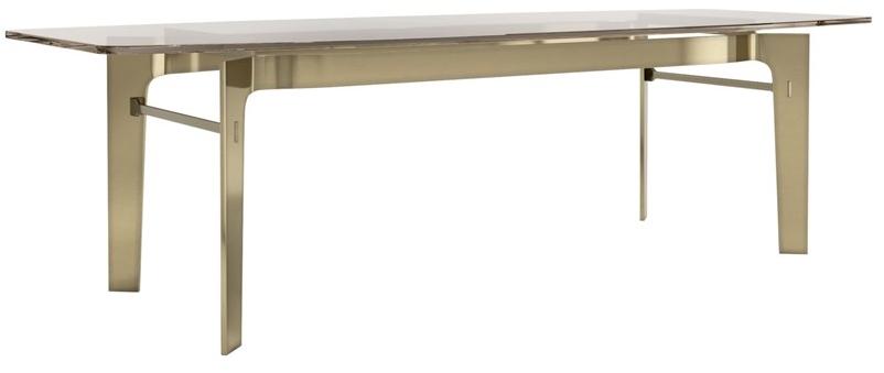 Capital Collection Прямоугольный стол из стали и стекла Eclectic sun-id-1375872 - Вид №1