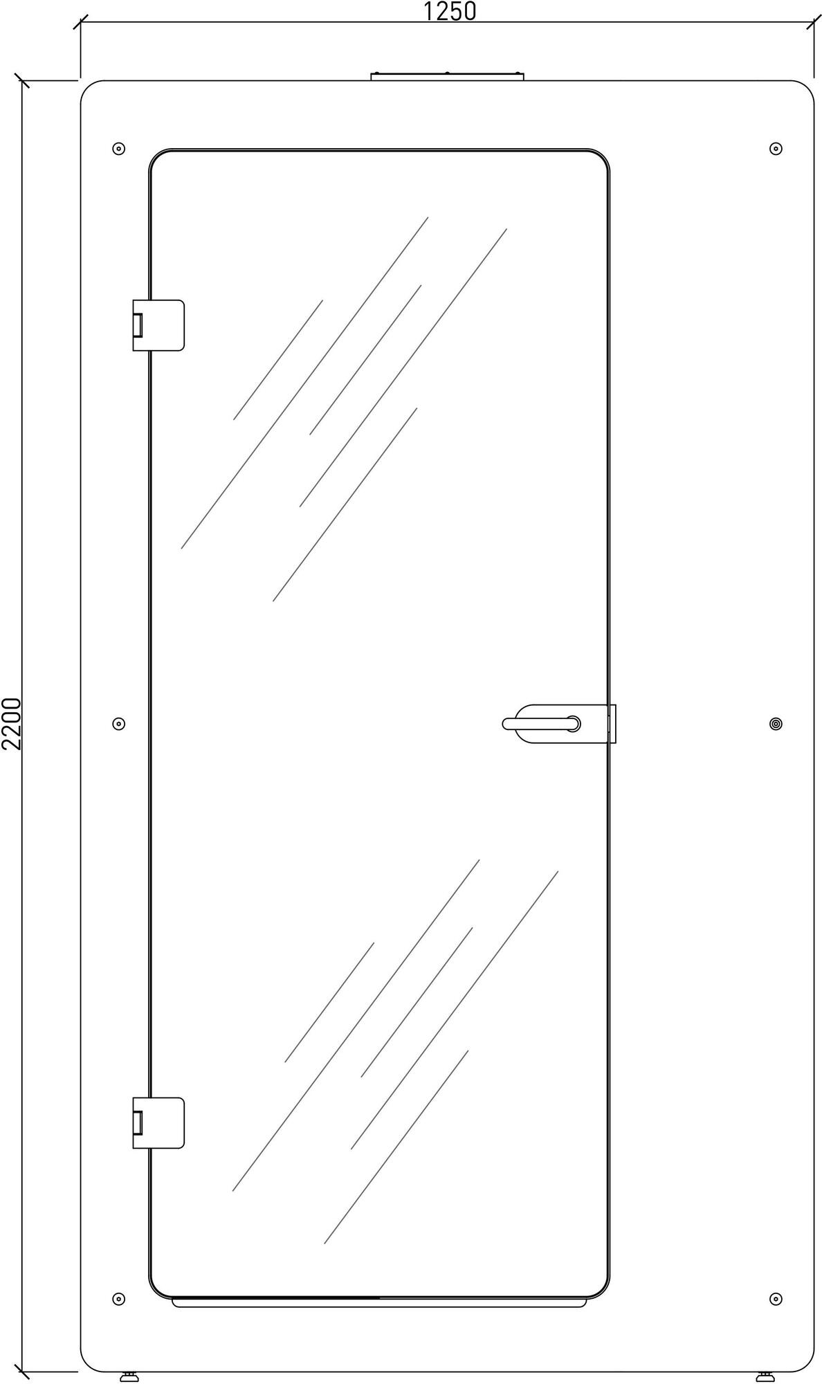 IMPACT ACOUSTIC® Акустическая офисная будка в домашнем животном со встроенным освещением  961.11.442.000.00  - Вид №8