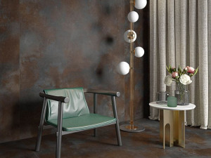 Напольное / керамогранит с металлическим эффектом