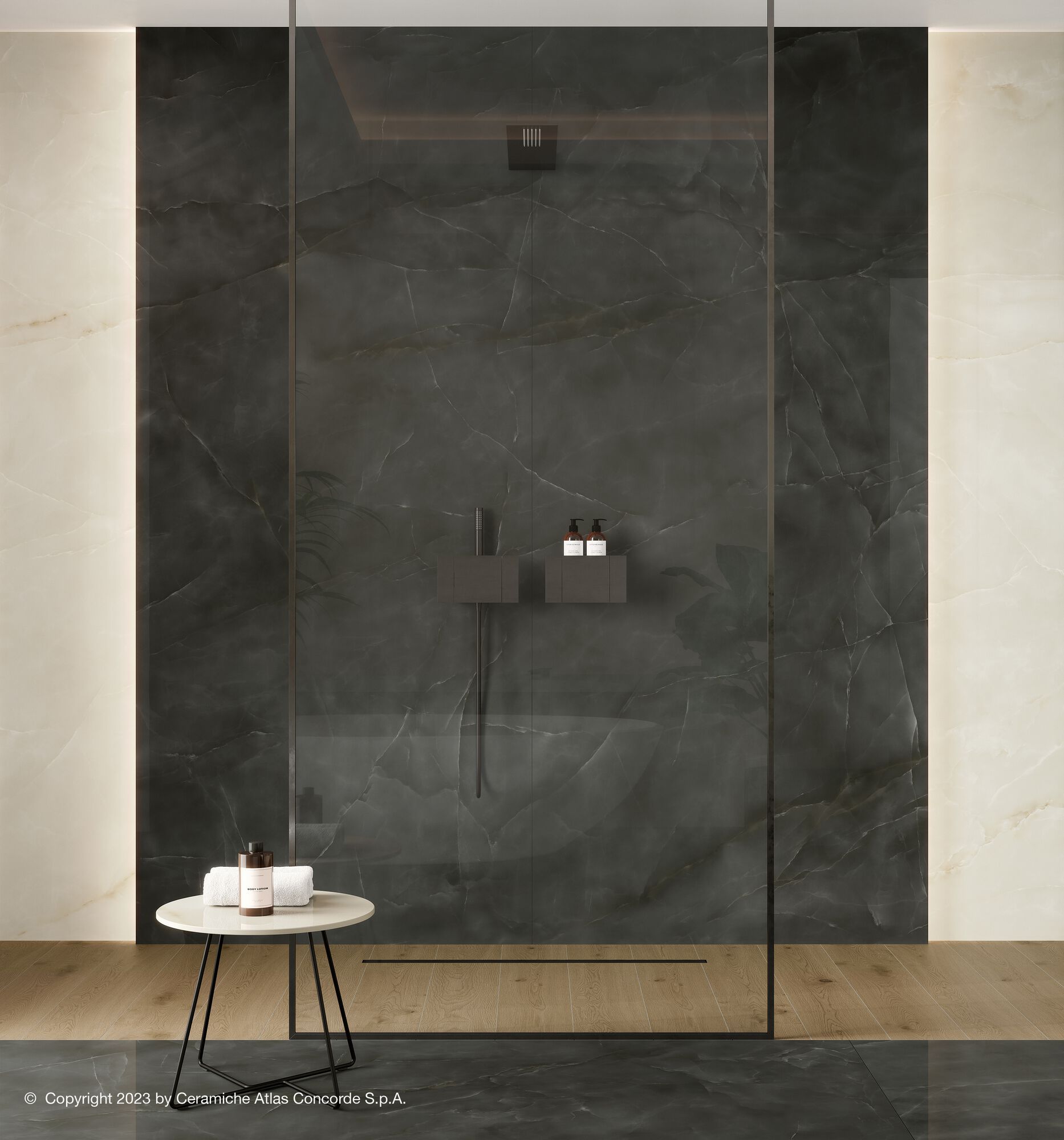 Напольное / керамогранит с эффектом оникса Atlas Concorde Marvel Onyx ARCH-00100320 - Вид №48