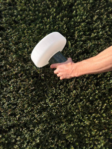 Зеленая Гватемала мраморная светодиодная перезаряжаемая настольная лампа