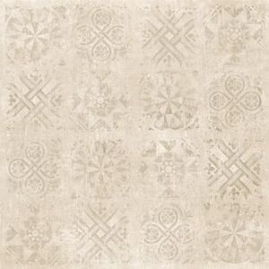 Граните Стоун Цемент декор беж структурированная 599x599