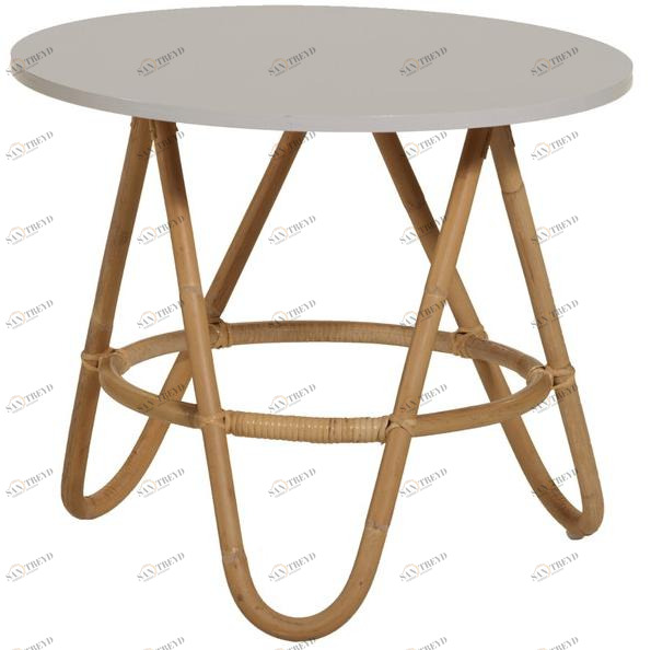 Kok Maison Круглый лакированный журнальный столик Vintage sun-id-1399561