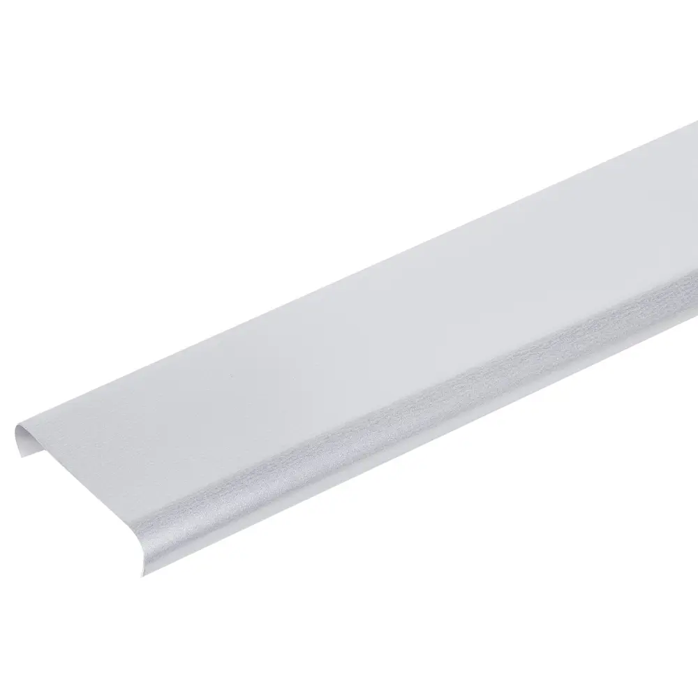 Набор реек 2x1 м цвет серебристый металлик, без раскладки БАРД STLM-2178733 - Вид №1