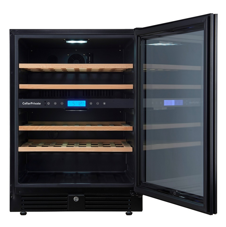 9049328 Винный шкаф Cellar Private CP043-2TBH черный STDN-0003655 - Вид №6