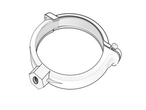 Круглый воротник из ПВХ