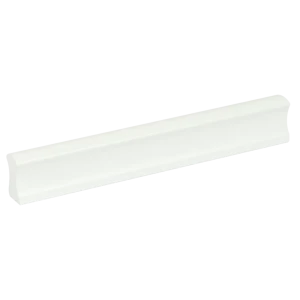 Мебельная ручка-рейлинг белая 96 мм цвет белый