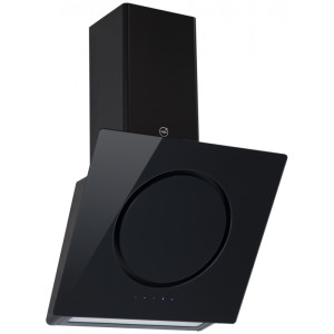 8130135 Вытяжка наклонная MBS TREVESIA 160 GLASS черный/черный