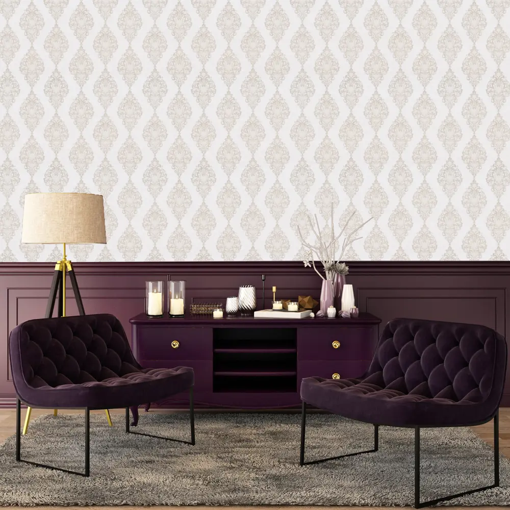 Обои флизелиновые Vog Collection Сен-Мишель бежевые 1.06 м VV71816-21 STLM-2090208 - Вид №2