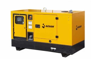 Дизельный генератор Gesan DPAS 10 E MF в кожухе