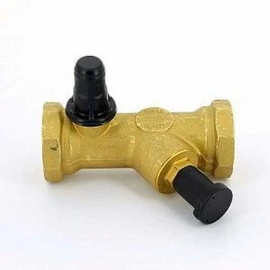 Вентиль WATTS балансировочный 1"1/2 ВР WattFlow с расходомером и "Memostop" SRV-IG. 15-120 л/мин