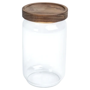 Стеклянная банка Vidage 0.7 л с бамбуковой крышкой для сыпучих продуктов 89422079
