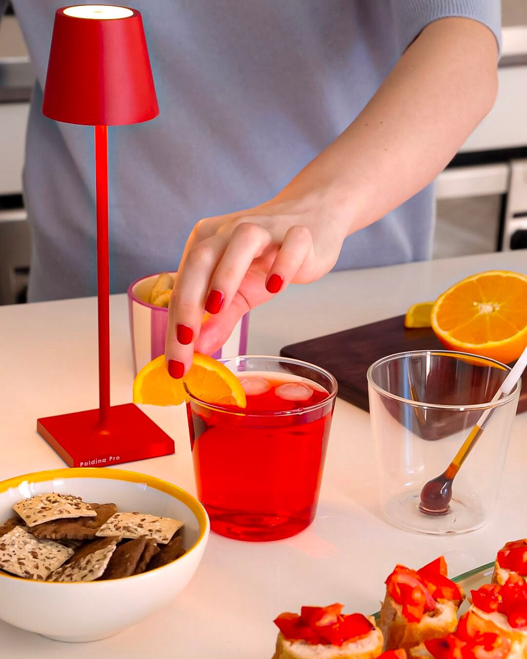 Стекло для коктейля из боросиликатного стекла Zafferano SPRITZOMETRO ARCH-00028072 - Вид №3