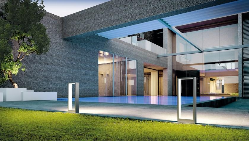 SIMES Светодиодный алюминиевый столбик в современном стиле Cool square sun-id-1460264 - Вид №5