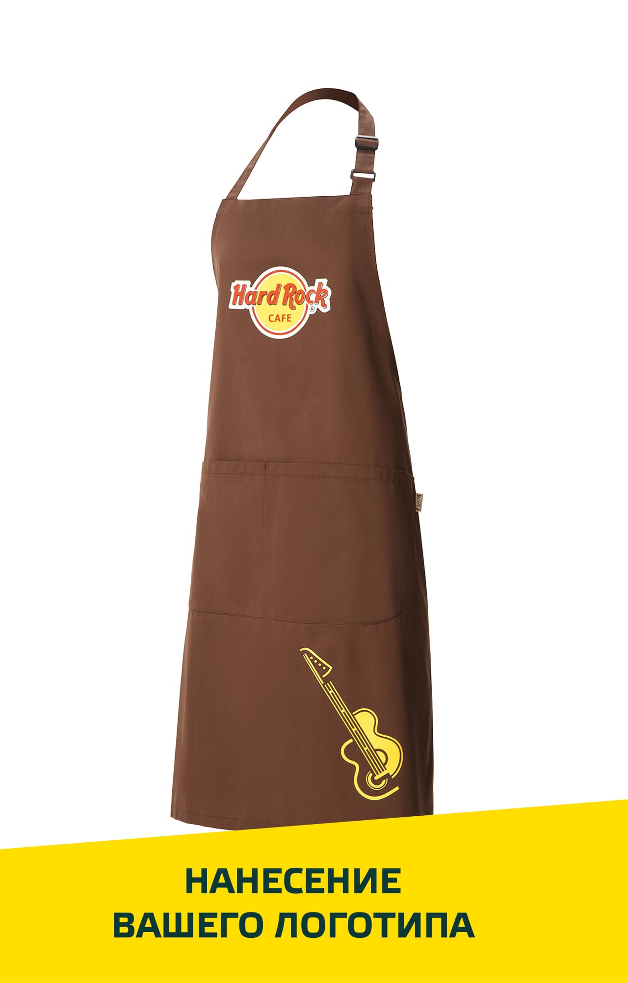 59842 Фартук  с нагрудником, цвет chocolate BARISTA  Одежда для официантов  размер  - Вид №15