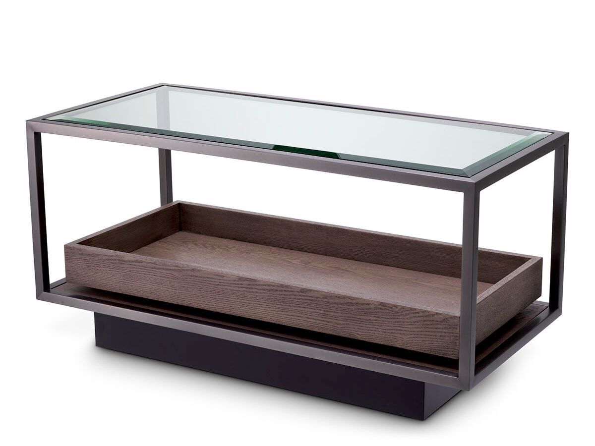 Прямоугольный журнальный столик с подносом Eichholtz Roxton ARCH-00064781