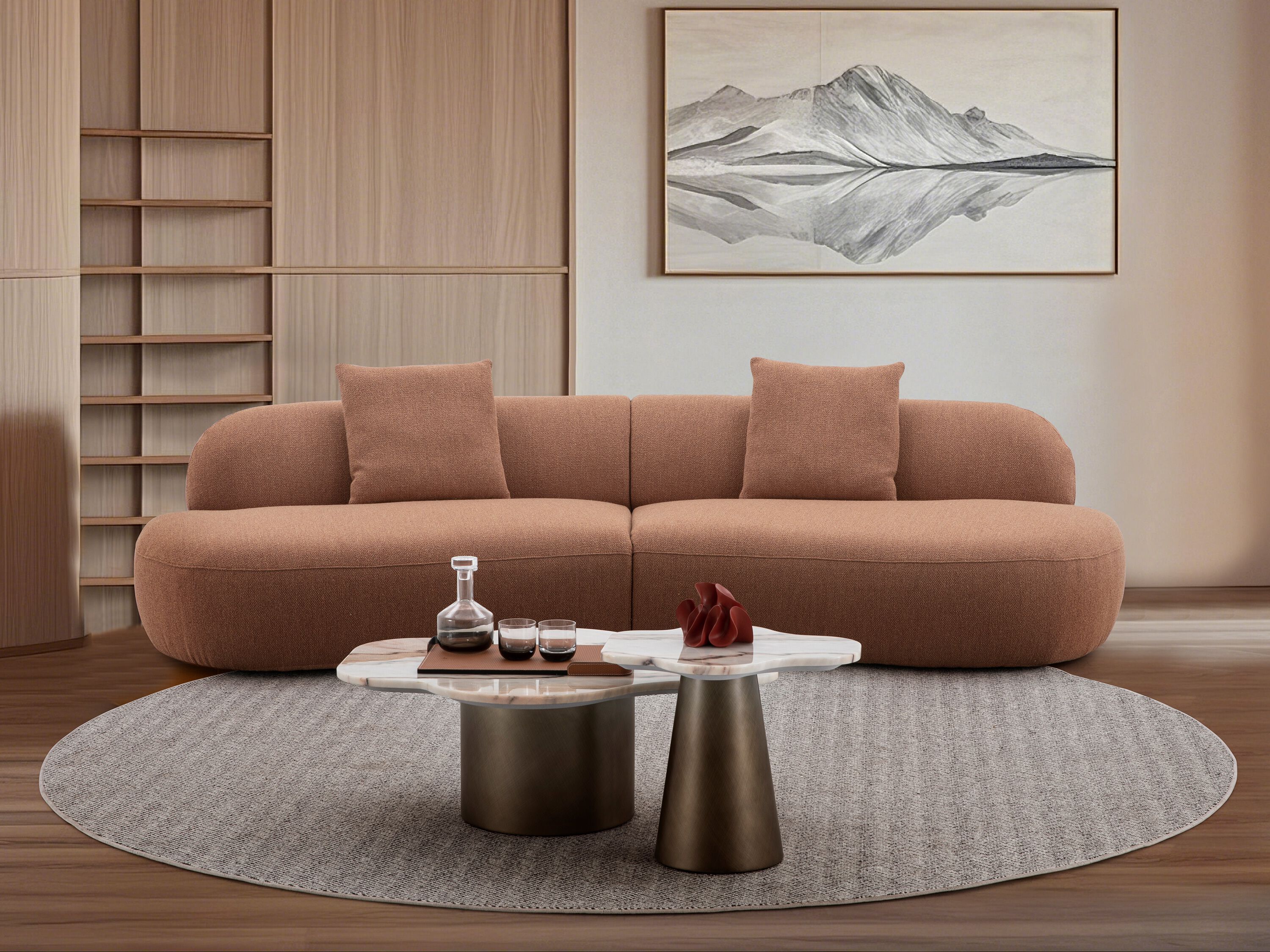 Модульный тканевый диван CAMPO DE' FIORI CHILI ARCH-00024328 - Вид №9