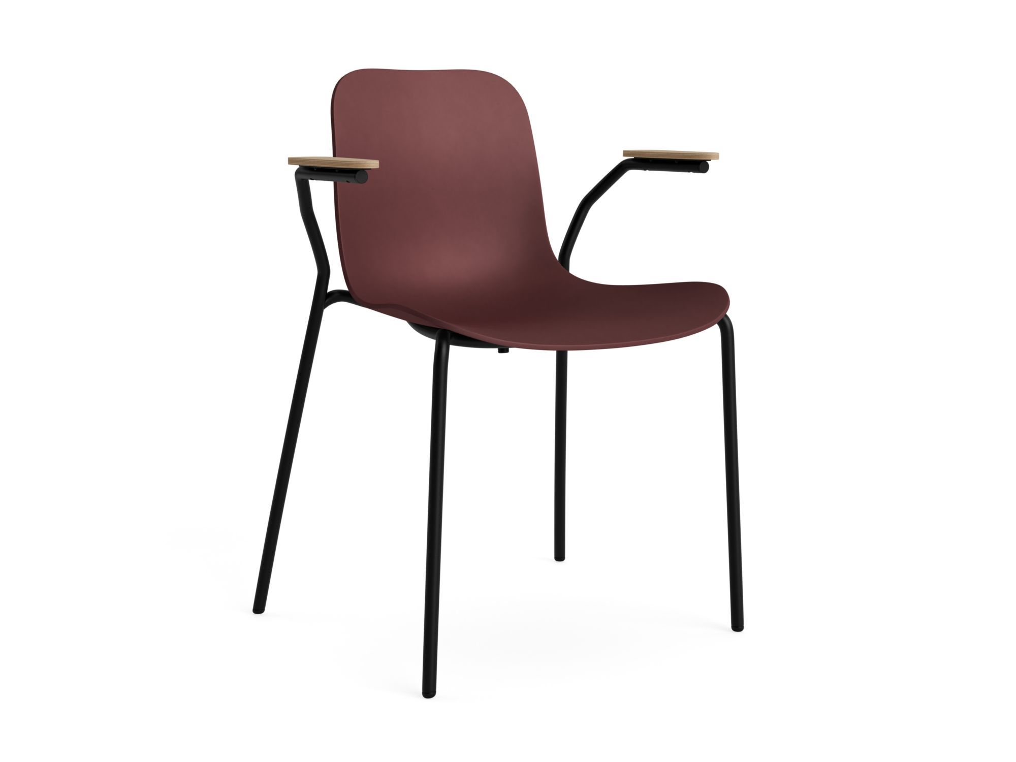 Пластиковый стул с подлокотниками NORR11 Langue ARCH-00132165 - Вид №22