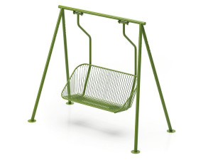 2-местный стальной качалка с порошковым покрытием