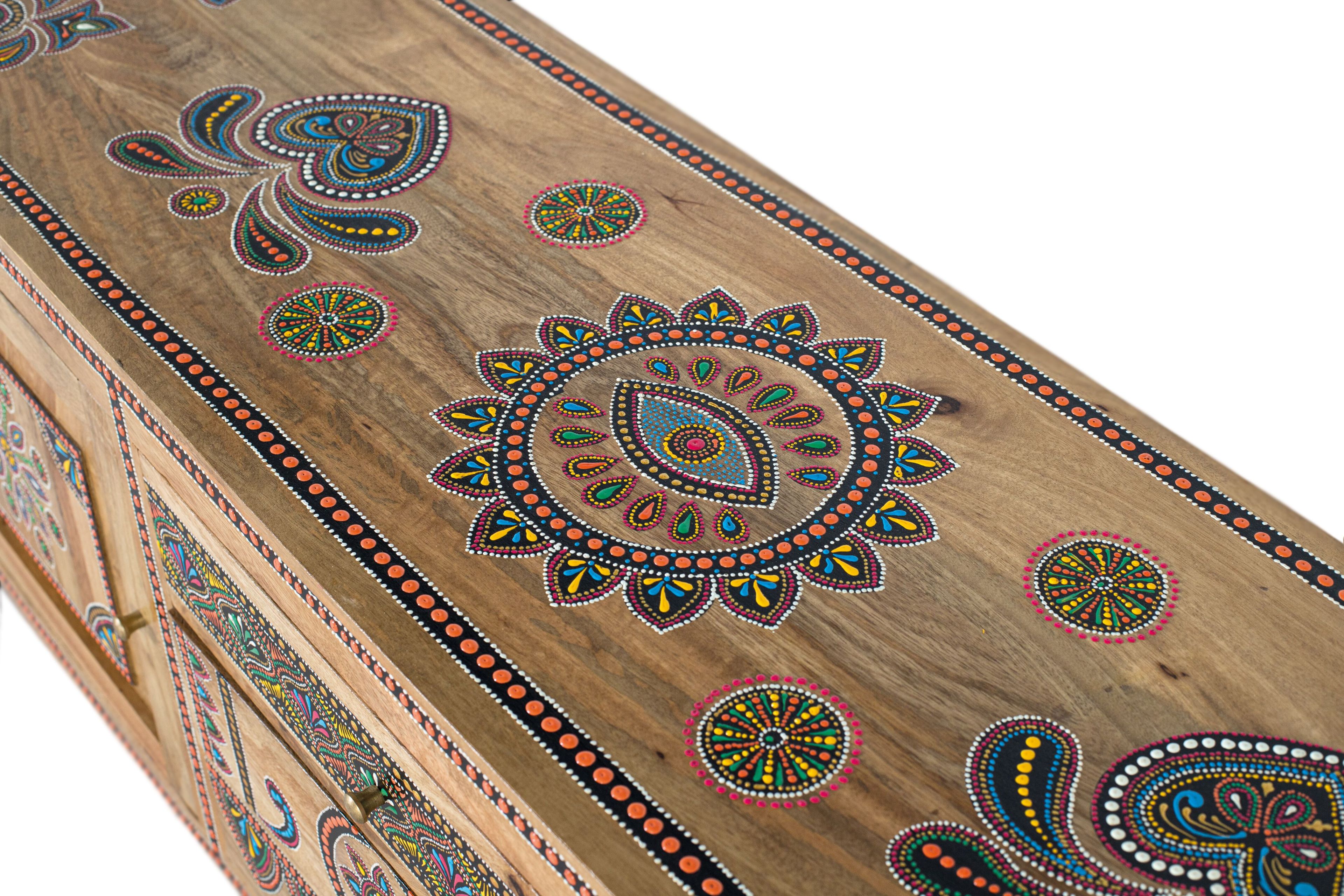 Шкаф для телевизора mango с распашными дверцами Giner y Colomer 1765 ARCH-00072502 - Вид №3